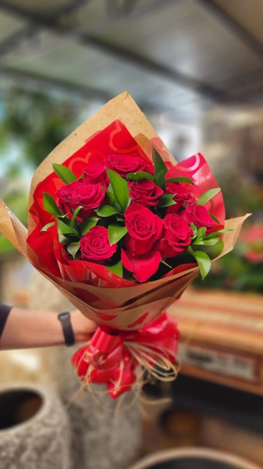 Buquê de Rosas Vermelhas