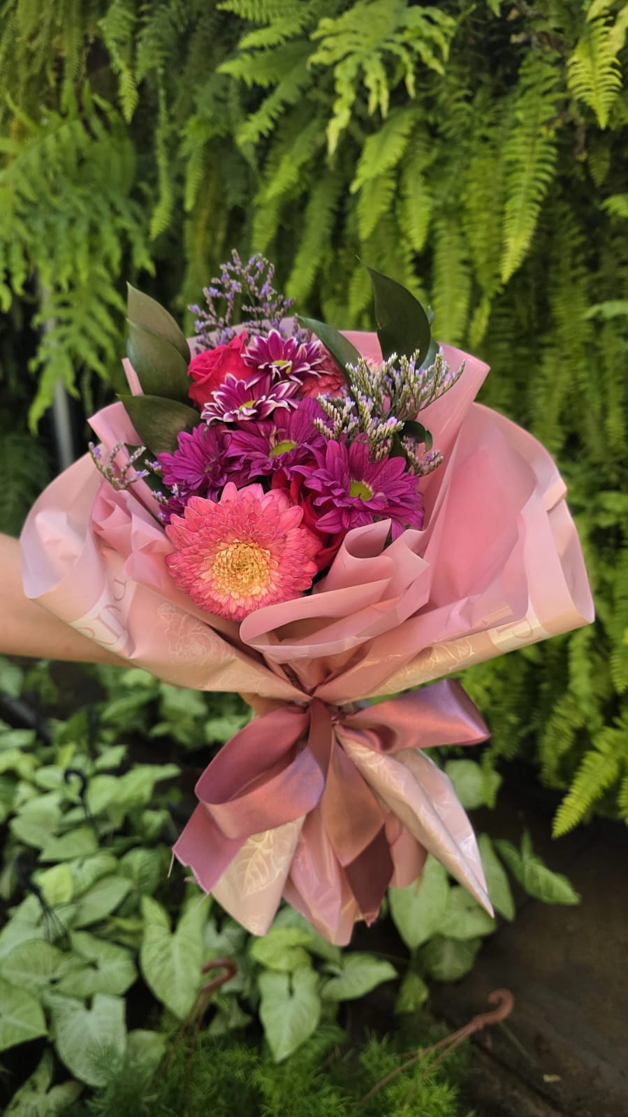 Mini Buquê de Gerberas